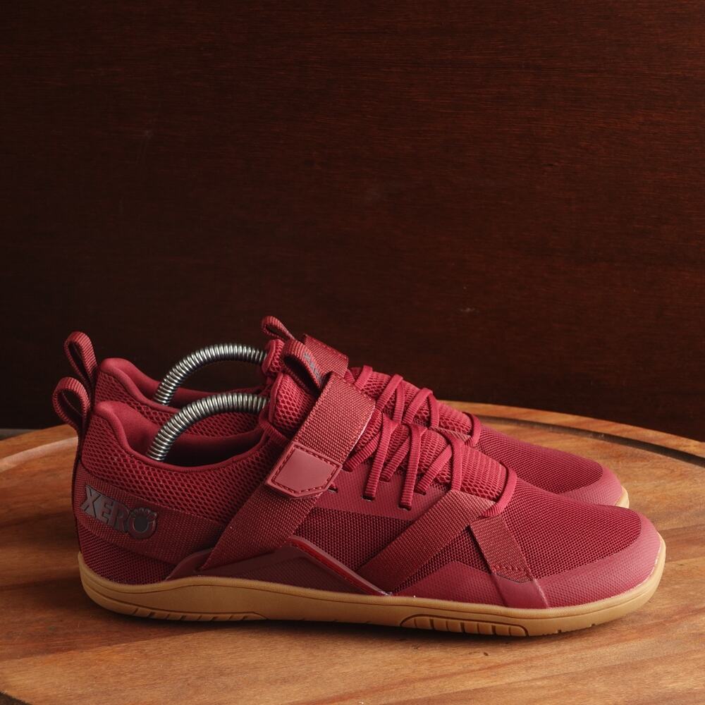 Xero Shoes Sneakers WMS SZ 6.5 Red Forza Trainer Athletic Barefoot Minimal Shoes